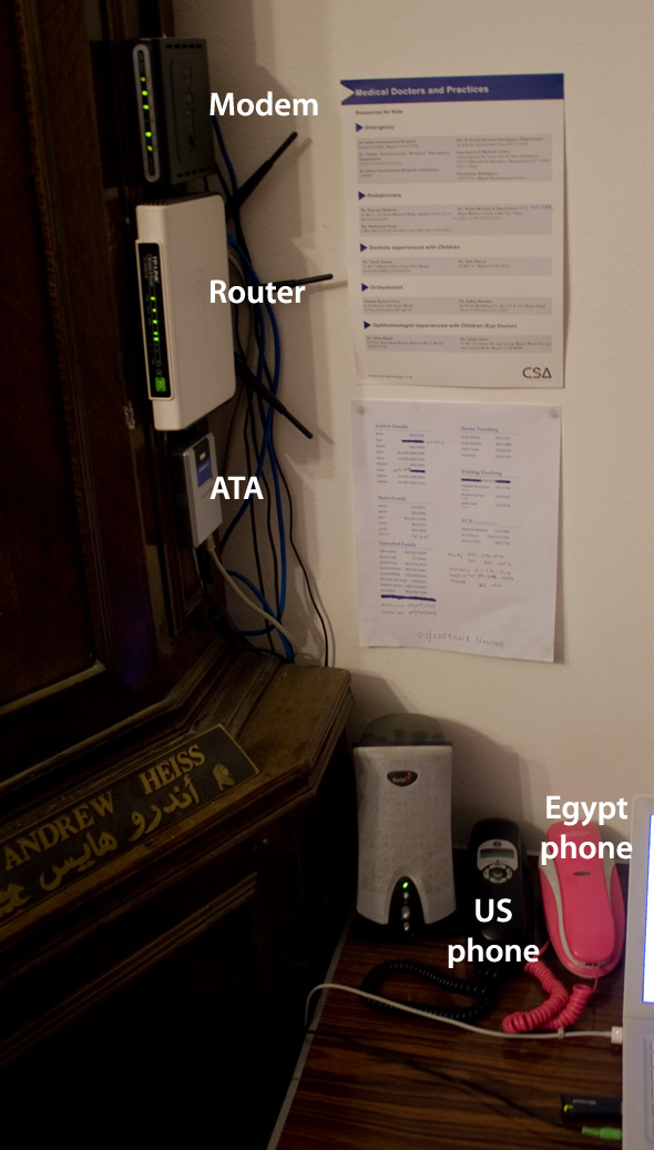 Current phone set up