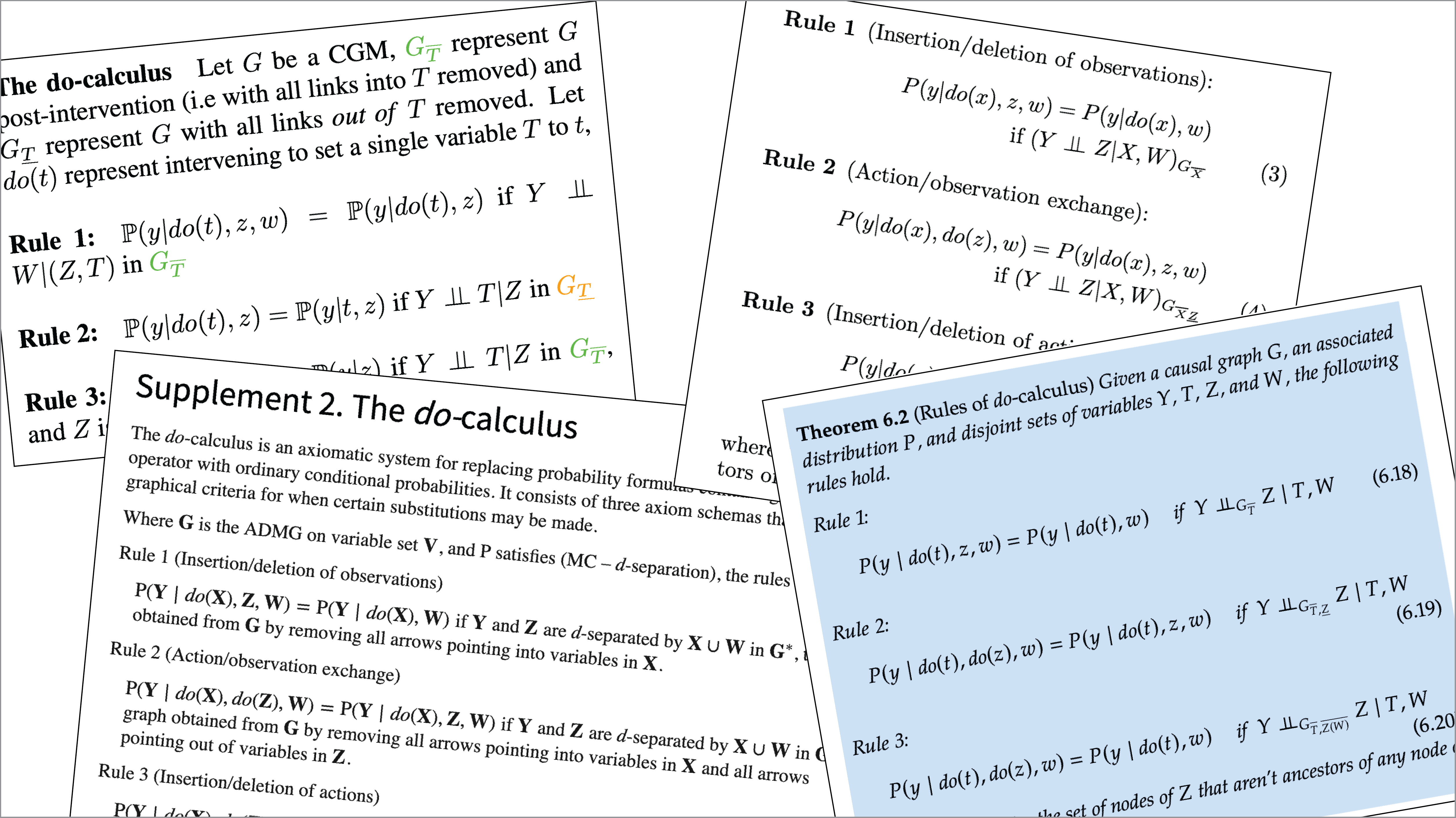 Do-calculus adventures! Exploring the three rules of do-calculus in plain language and deriving the backdoor adjustment formula by hand