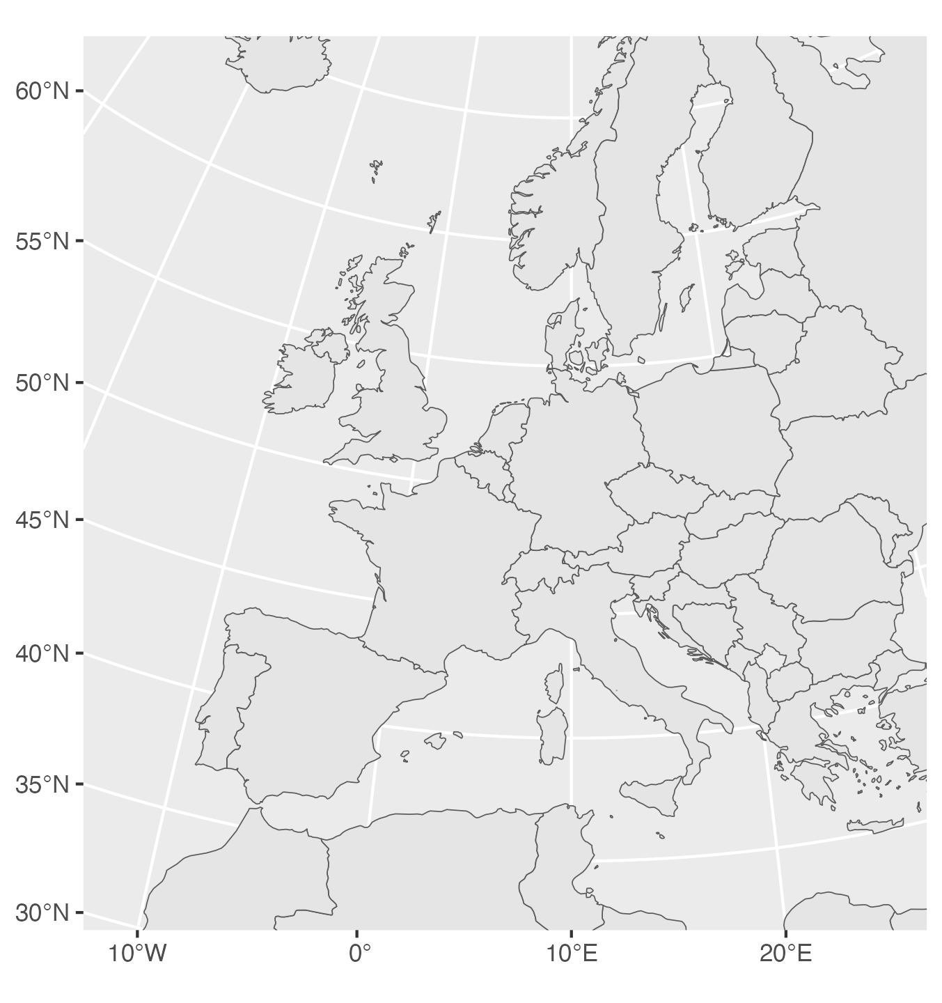 World map cropped to just show part of Europe